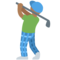 Person Golfing - Medium Black emoji on Twitter